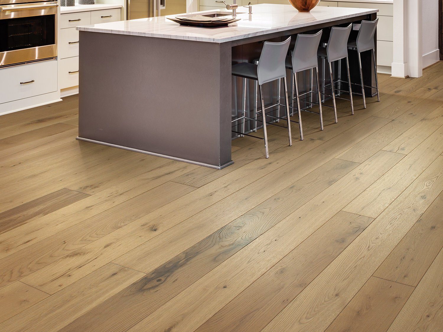 Wire Brushed Hardwood Floors
