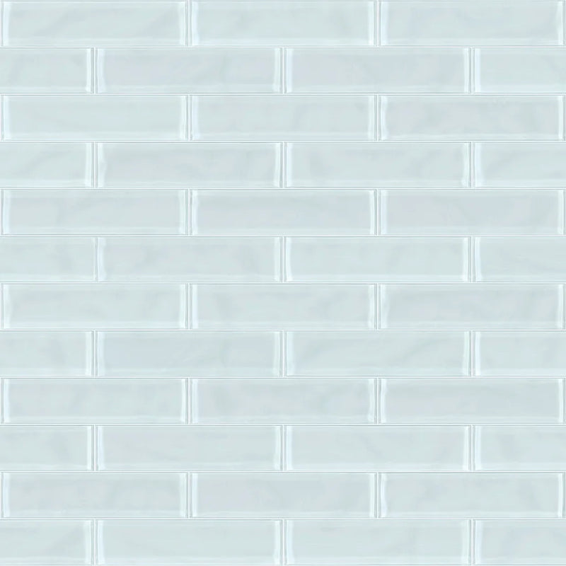 Shaw Tile Cardinal Skylight 3x12 Artisan Glass Wall