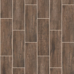 Shaw Tile Olympia Brown 7x22 Swatch