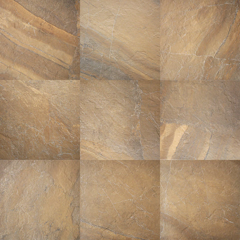 Daltile Ayers Rock Square 13x13 Bronzed Beacon Swatch