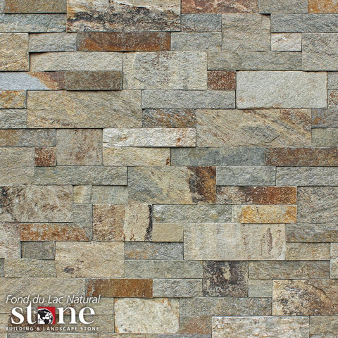 Dimensional Ledgestone Copper Ledgestone Corner