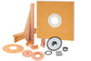 48x48 48x48" Center Drain ABS