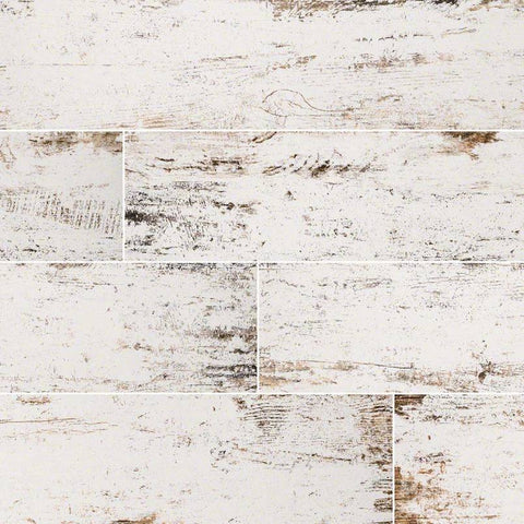 Vintage Collection Lace Wood Look Porcelain Tile - 8"x36"  Swatch