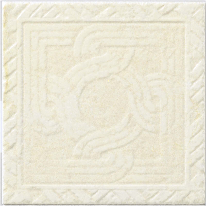 Tile Collection Pietra Di Ostuni 8x8 Trame Decorative Tile Avorio