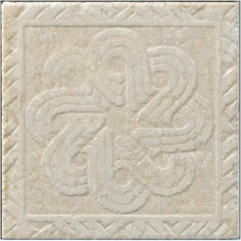 Tile Collection Pietra Di Ostuni 8x8 Trame Decorative Tile Sabbia Swatch
