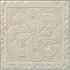 Tile Collection Pietra Di Ostuni 8x8 Trame Decorative Tile Sabbia Swatch