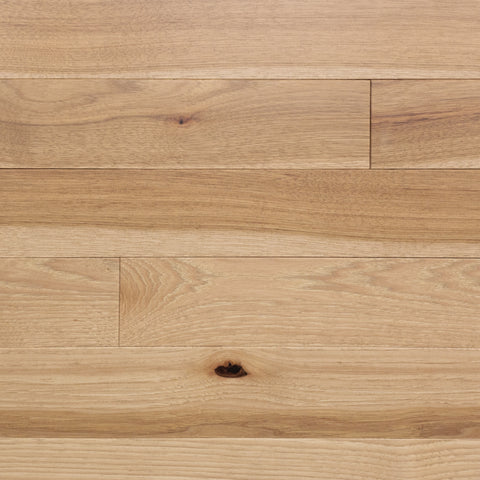 Somerset Character Plank Solid 3/4" Hickory Fawn 4" Low Gloss