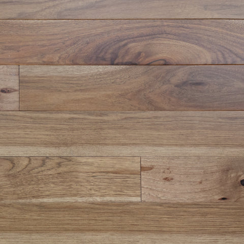 Somerset Character Plank Solid 3/4" Hickory Shale 3 1/4" Low Gloss