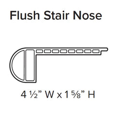 Stanton Natural Beauty Series Max 9 WPC Trim Flush Stair Nose