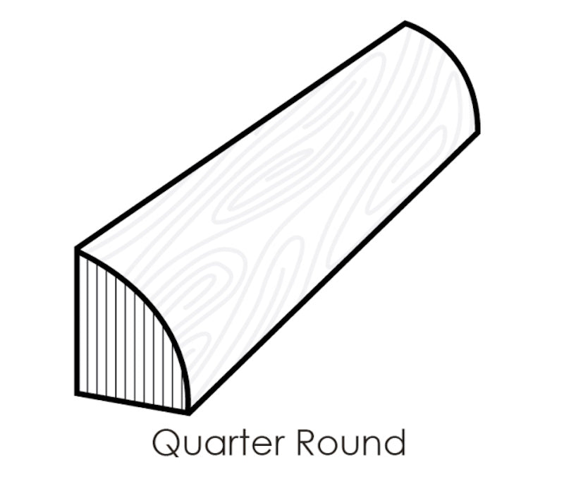 Anderson Revival Walnut Herringbone Trim Quarter Round