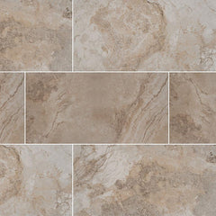Napa Ceramic Tile Collection Beige - 12"x24" Swatch