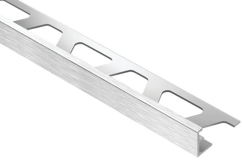 Schluter Schiene Edge Trim Aluminum Brushed Chrome Anodized