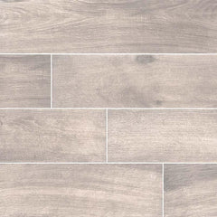 Cottage Collection Smoke Porcelain Tile - 8x48" Swatch