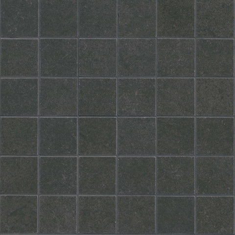 Dimensions Porcelain Tile Collection Graphite - 2"x2" Mosaic Swatch