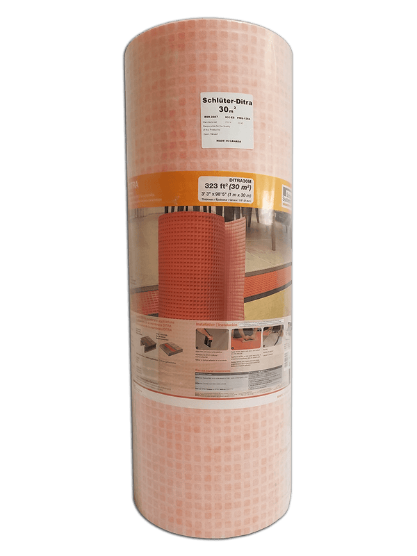 Schluter Ditra Uncoupling Membrane 323 Sqft Roll