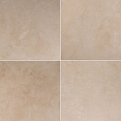 Travertine Tile Collection Durango Cream 12"x12" Swatch