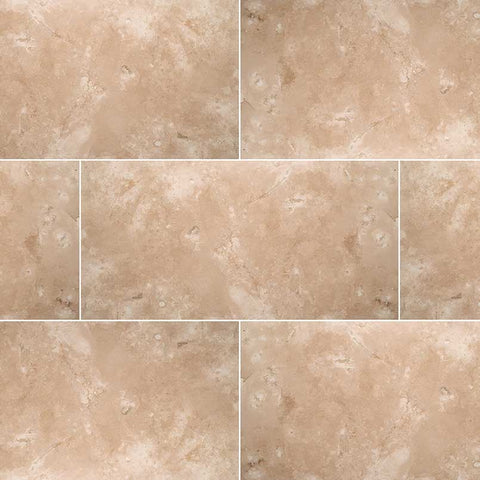 Travertine Tile Collection Durango Cream 12"x24" Swatch