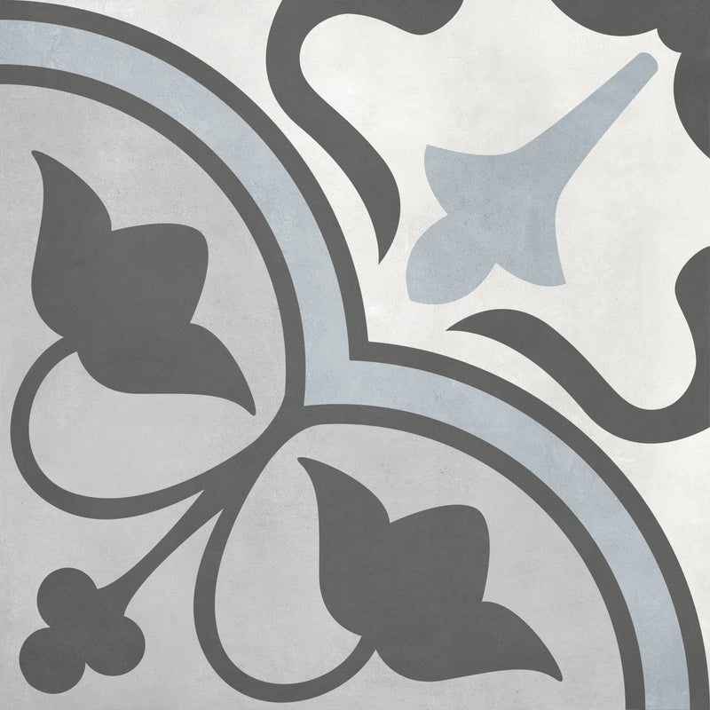 Virginia Tile Form 8x8 Clover Decorative Tile Tide