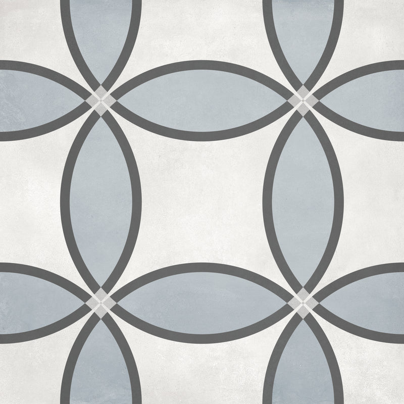 Virginia Tile Form 8x8 Zenith Decorative Tile Tide