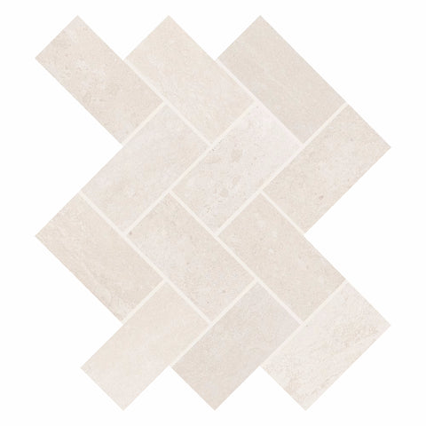 Daltile Advantage Herringbone Matte Aria White