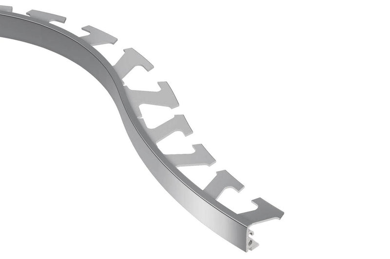 JOLLY-RADIUS EDGE TRIM ALUMINUM POLISH CHROME