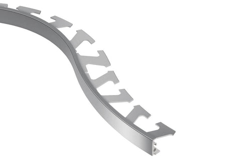 JOLLY-RADIUS EDGE TRIM ALUMINUM POLISH CHROME