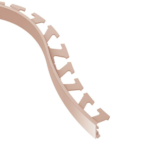 JOLLY-RADIUS EDGE TRIM ALUMINUM SATIN COPPER