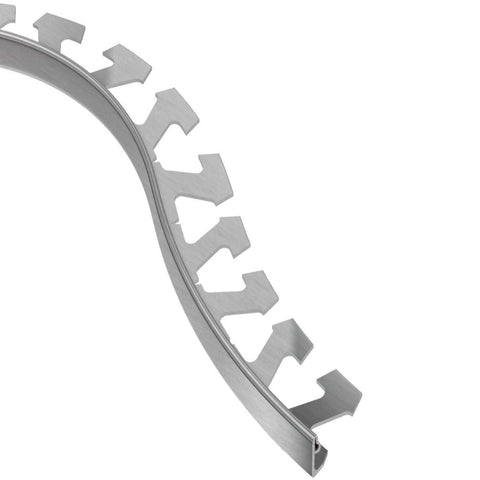 JOLLY-RADIUS EDGE TRIM BRUSHED STAINLESS STEEL