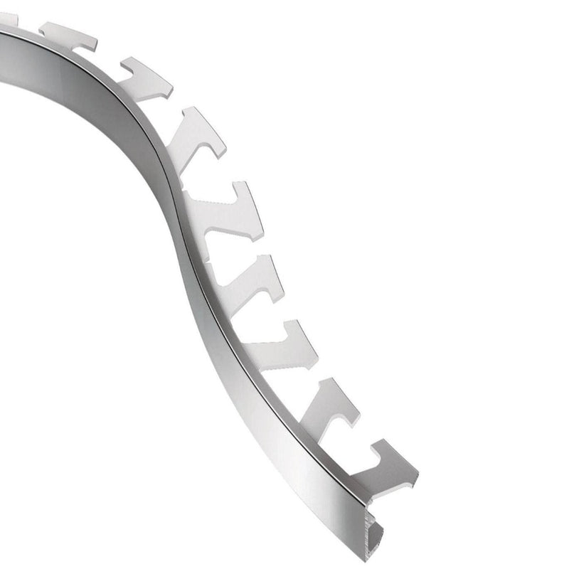 JOLLY-RADIUS EDGE TRIM CHROME-PLATED BRASS