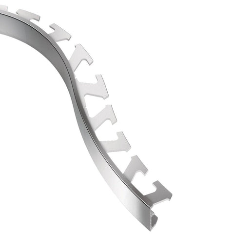 JOLLY-RADIUS EDGE TRIM CHROME-PLATED BRASS