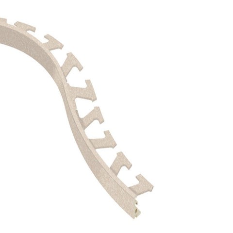 JOLLY-RADIUS EDGE TRIM ALUMINUM IVORY
