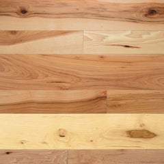 Somerset Character Plank Solid 3/4" Natural Hickory 5" Low Gloss