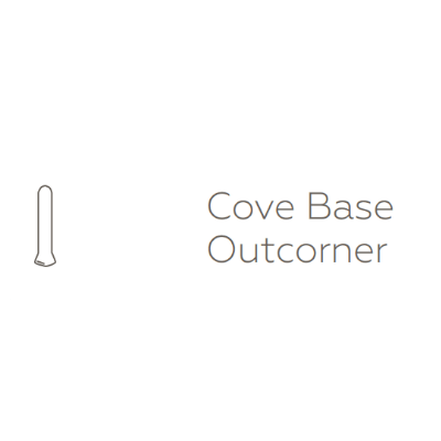 Daltile Volume 1.0 Stereo Grey VL73 Cove Base Outcorner 1