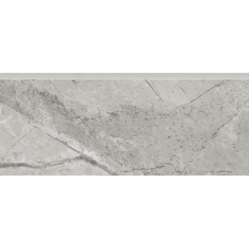 Tile Collection La Marca 3x12 Bullnose Paradiso Argento Polished