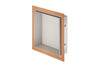 12 12" x 12" Matte Greige Niche
