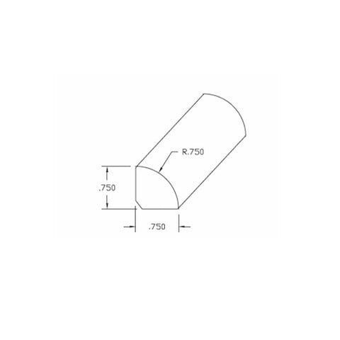Mannington Kodiak Trim Quarter Round