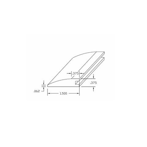 Mannington Bengal Bay Trim Reducer