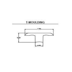 Mannington Restoration Trim T-Molding Mannington Mannington