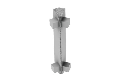 Schluter Rondec-Ct In Corner 135 Aluminum Pewter