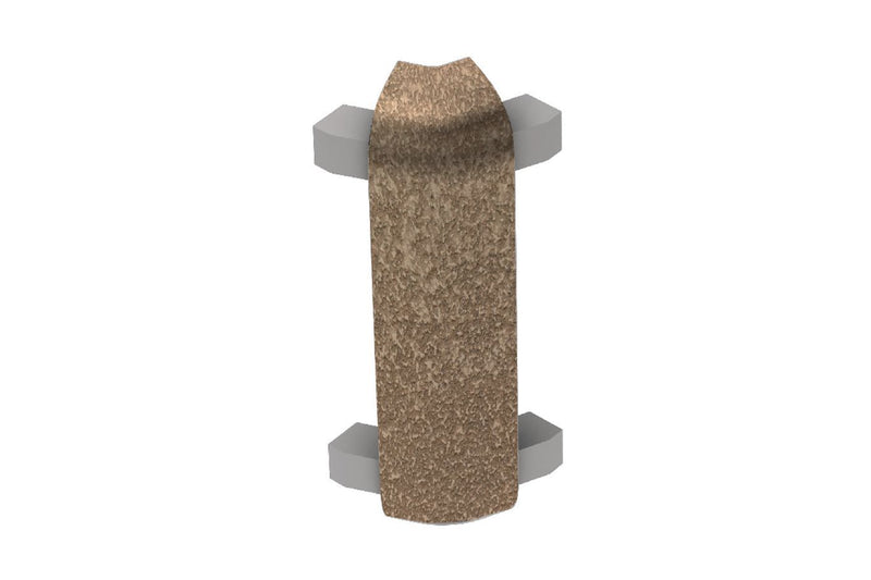 Schluter Rondec-Ct Out Corner 135 Aluminum Beige