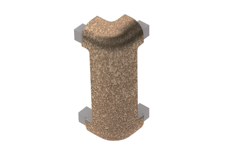 Schluter Rondec-Ct Out Corner 90 Aluminum Beige