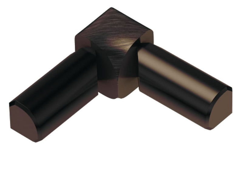 Schluter Rondec 2-Leg In Corner Aluminum Antique Bronze
