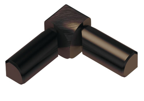 Schluter Rondec 2-Leg In Corner Aluminum Antique Bronze