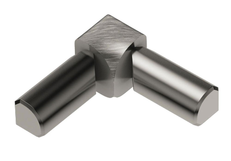 Schluter Rondec 2-Leg In Corner Aluminum Brush Nickel