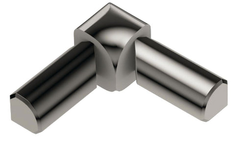 Schluter Rondec 2-Leg In Corner Aluminum Polish Nickel