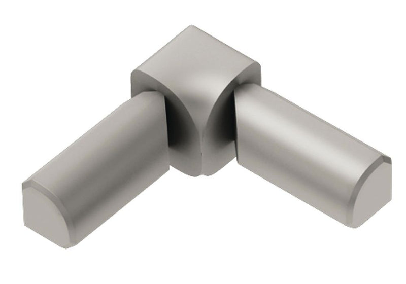 Schluter Rondec 2-Leg In Corner Aluminum Satin Nickel