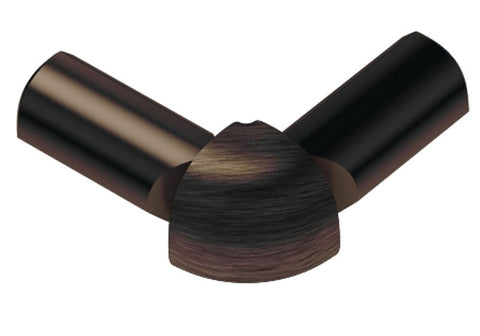 Schluter Rondec 2-Leg Out Corner Aluminum Antique Bronze