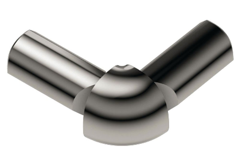 Schluter Rondec 2-Leg Out Corner Aluminum Polish Nickel