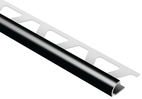 Schluter Rondec Bullnose Trim Aluminum Black