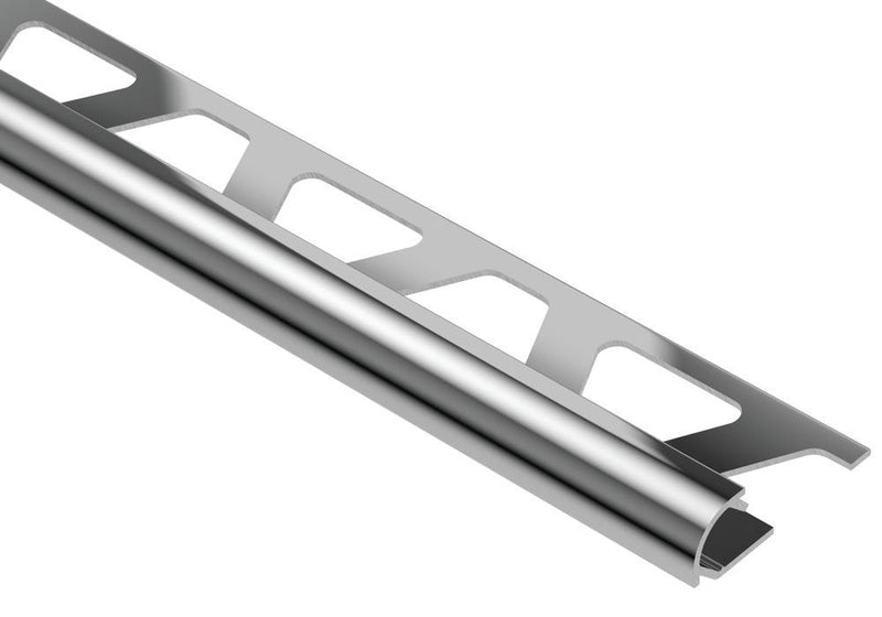 Schluter Rondec Bullnose Trim Aluminum Polish Chrome
